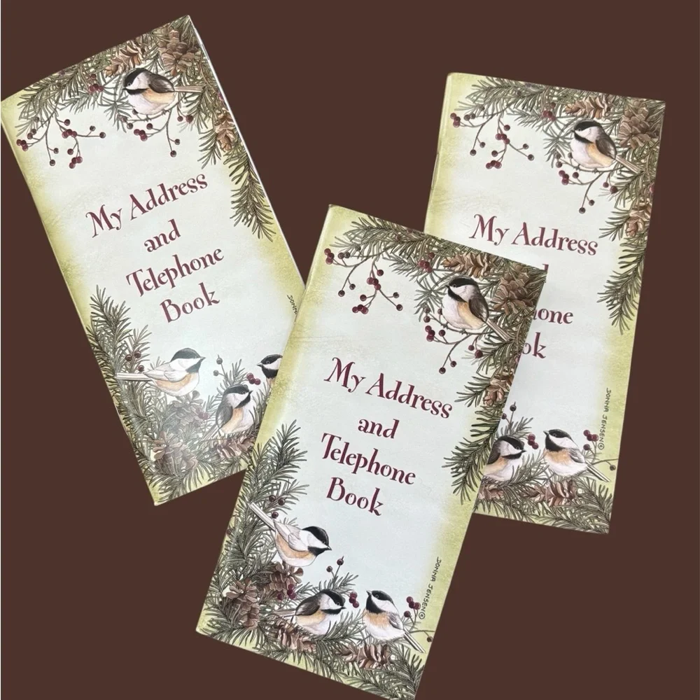 Chickadees address book new